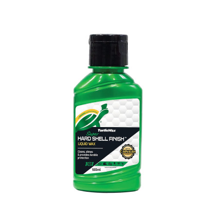 Turtle Wax Super Hard Shell Finish Liquid Wax  100ml Turtle Wax Super Hard Shell Finish Liquid Wax  100ml